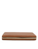 Dolce & Gabbana Brown Leather Clutch Evening Crossbody Bag