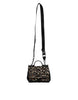 Dolce & Gabbana Brown Leopard Print Lacquard Nylon Sicily Tote Bag
