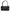 Dolce & Gabbana Black Leather Crystal Embellished Logo Shoulder Bag