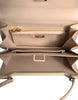Dolce & Gabbana Beige Leather Ingrid Top Handle Shoulder Bag
