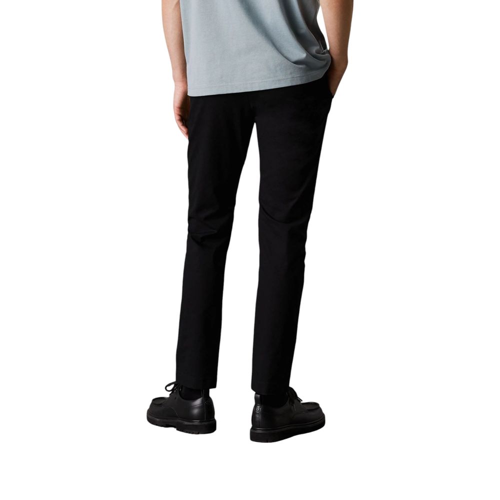 Calvin Klein Jeans Black Recycled Cotton Jeans & Pant