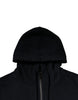 Dolce & Gabbana Black Logo Full Zip Hooded Sweatshirt Sweater