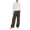 Calvin Klein Jeans White Recycled Cotton Sweater