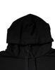 Dolce & Gabbana Black Logo Cotton Hooded Sweatshirt Sweater