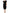 Emporio Armani Black Viscose Short Sleeves Sheath Midi Dress