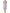 Blumarine Purple Short Sleeves Floral Lace Trim A-line Midi Dress