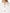 Please White Cotton Short Sleeves Button Down Romper Dress