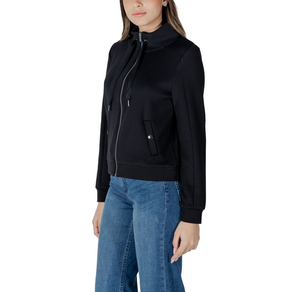 Street One Black Cotton Sweater