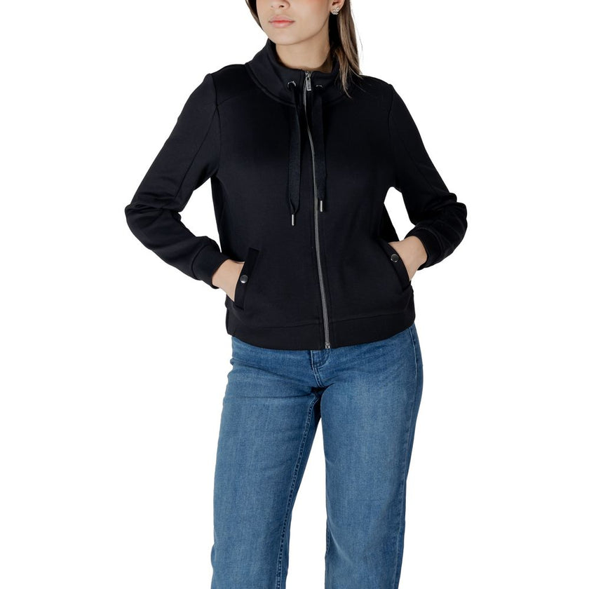 Street One Black Cotton Sweater