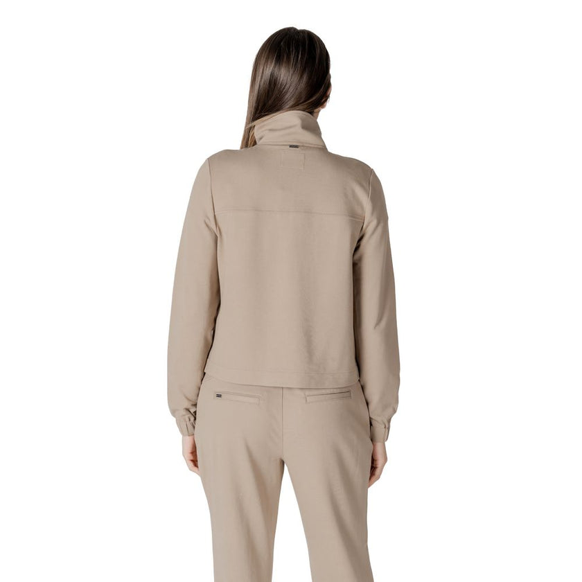 Street One Beige Viscose Jackets & Coat