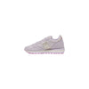 Saucony Pink Suede Leather Sneaker