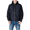 Armani Exchange Blue Polyamide Jacket