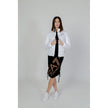 EA7 Emporio Armani White Polyester Jackets & Coat