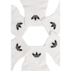 Adidas White Cotton Sock