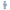 Guess Blue Silicone Watch
