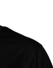 Dolce & Gabbana Black Logo Cotton Men Crew Neck T-shirt