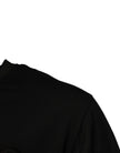 Dolce & Gabbana Black DG Logo Cotton Crew Neck T-shirt
