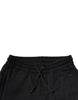 Dolce & Gabbana Black Cotton Jogger Jogging Pants