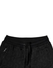 Dolce & Gabbana Black Logo Monogram Jogger Sweatpants Pants