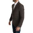 Dolce & Gabbana Brown Virgin Wool Suit