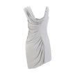 Versace Draped mini Dress