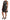 Dolce & Gabbana Elegant Gray Mini A-Line Dress with Purple Tulip