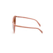 Emilio Pucci Brown Haircalf Sunglasses