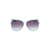 Emilio Pucci Brown Metal Sunglasses