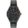 Adidas Black Stainless Steel Watch