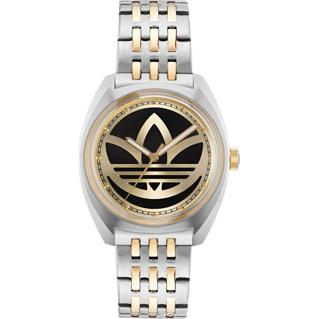 Adidas Gray Stainless Steel Stainless Steel Watch