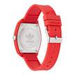 Adidas Red Silicone Watch