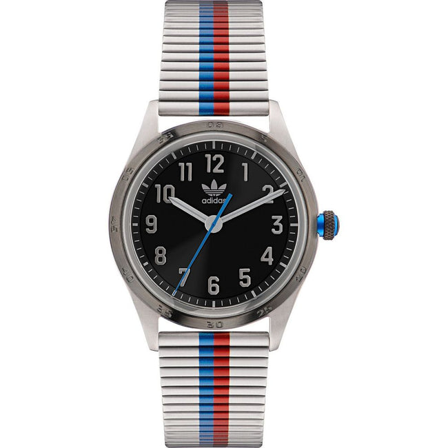 Adidas Gray Stainless Steel Stainless Steel Watch