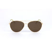 Polaroid Gold Metal Sunglasses