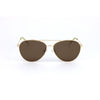 Polaroid Gold Metal Sunglasses