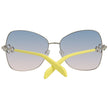 Emilio Pucci Gray Metal Sunglasses