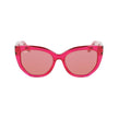 Ferragamo Red Acetate Sunglasses
