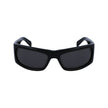 Ferragamo Black Haircalf Sunglasses