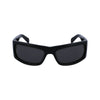 Ferragamo Black Haircalf Sunglasses