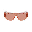 Ferragamo Orange Injected Sunglasses