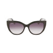 Ferragamo Black Haircalf Sunglasses