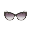 Ferragamo Black Haircalf Sunglasses