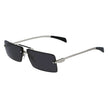 Ferragamo Gray Metal Sunglasses