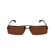 Ferragamo Yellow Metal Sunglasses