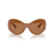 Versace Brown Acetate Sunglasses