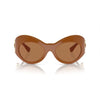Versace Brown Acetate Sunglasses