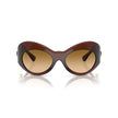 Versace Brown Haircalf Sunglasses