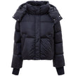 Add Blue Polyamide Jackets & Coat