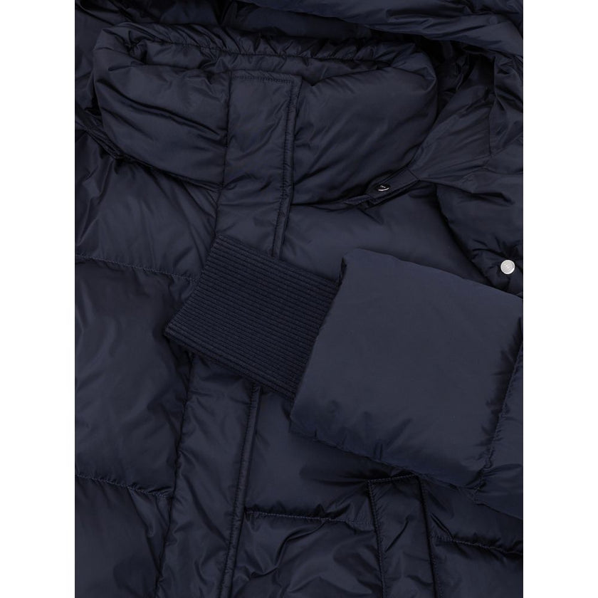 Add Blue Polyamide Jackets & Coat