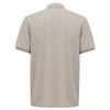 Canali Gray Cotton Polo Shirt