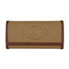 Prada Brown Canvas Women Wallet